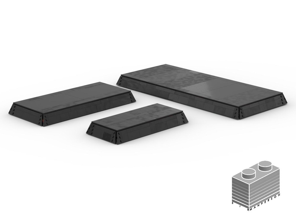 Lego Display platforms for cars