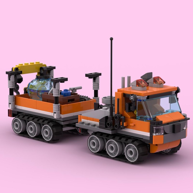 Lego Arctic Dog Crawler