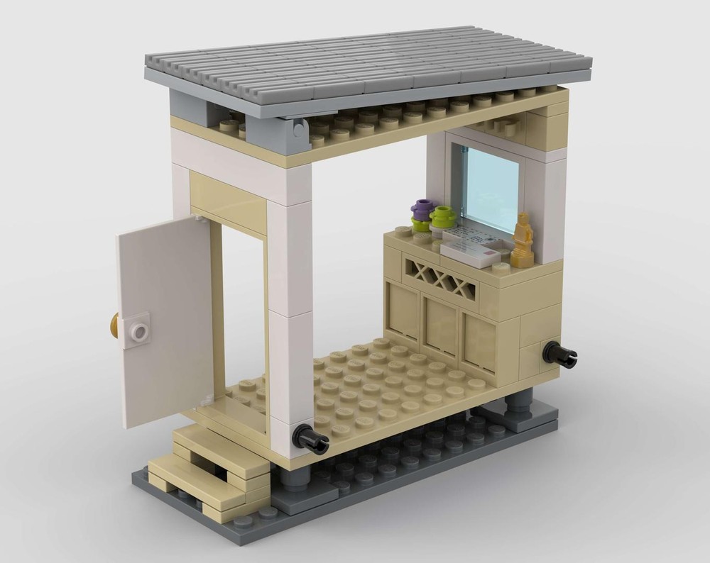 Lego Modular House : Entrance Module