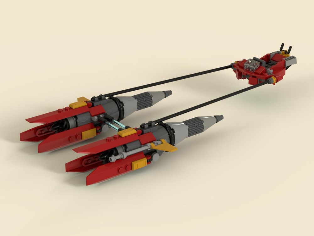 Lego Anakin's Podracer: the after years: RED
