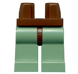 Lego Hips and Sand Green Legs