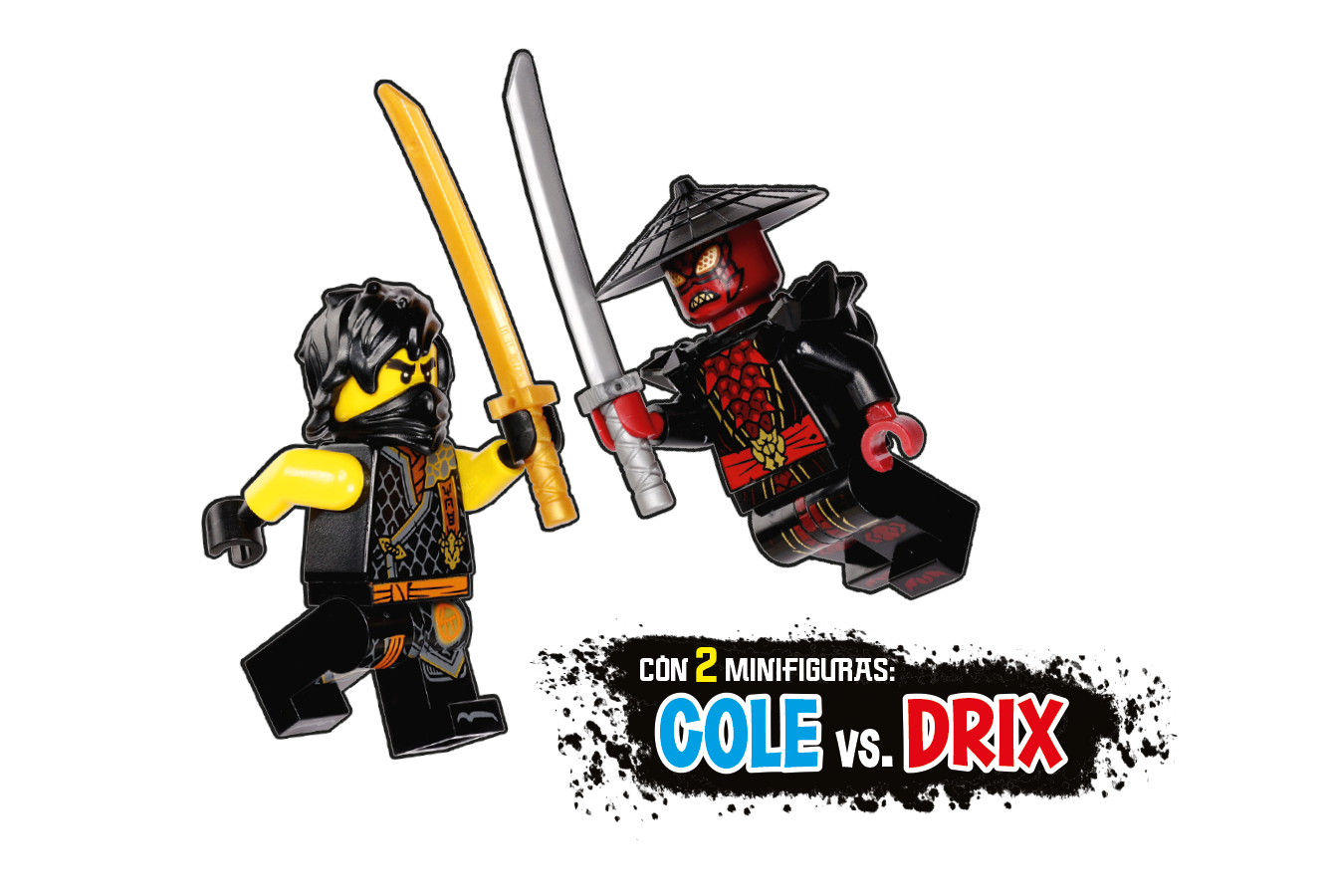 Lego Cole vs. Drix