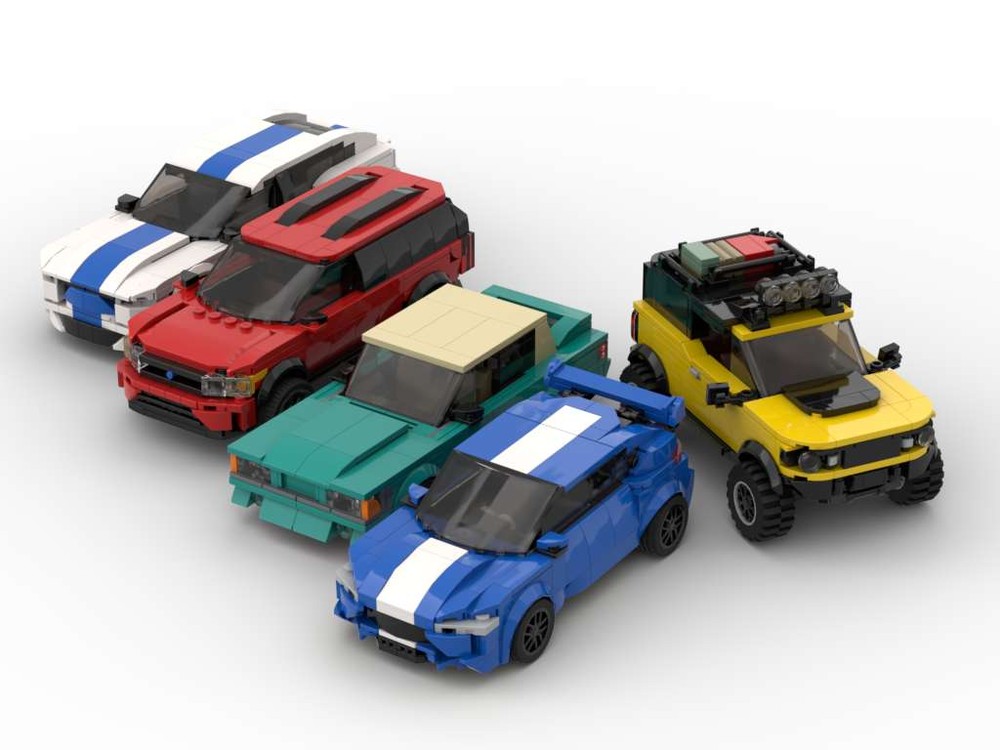 Lego Built Tough Vehicle Pack #3