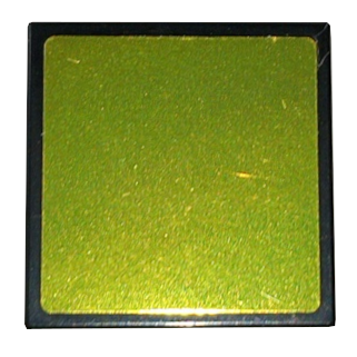 Lego Tile 2 x 2 with Gold Square Pattern (Sticker) - Set 42158