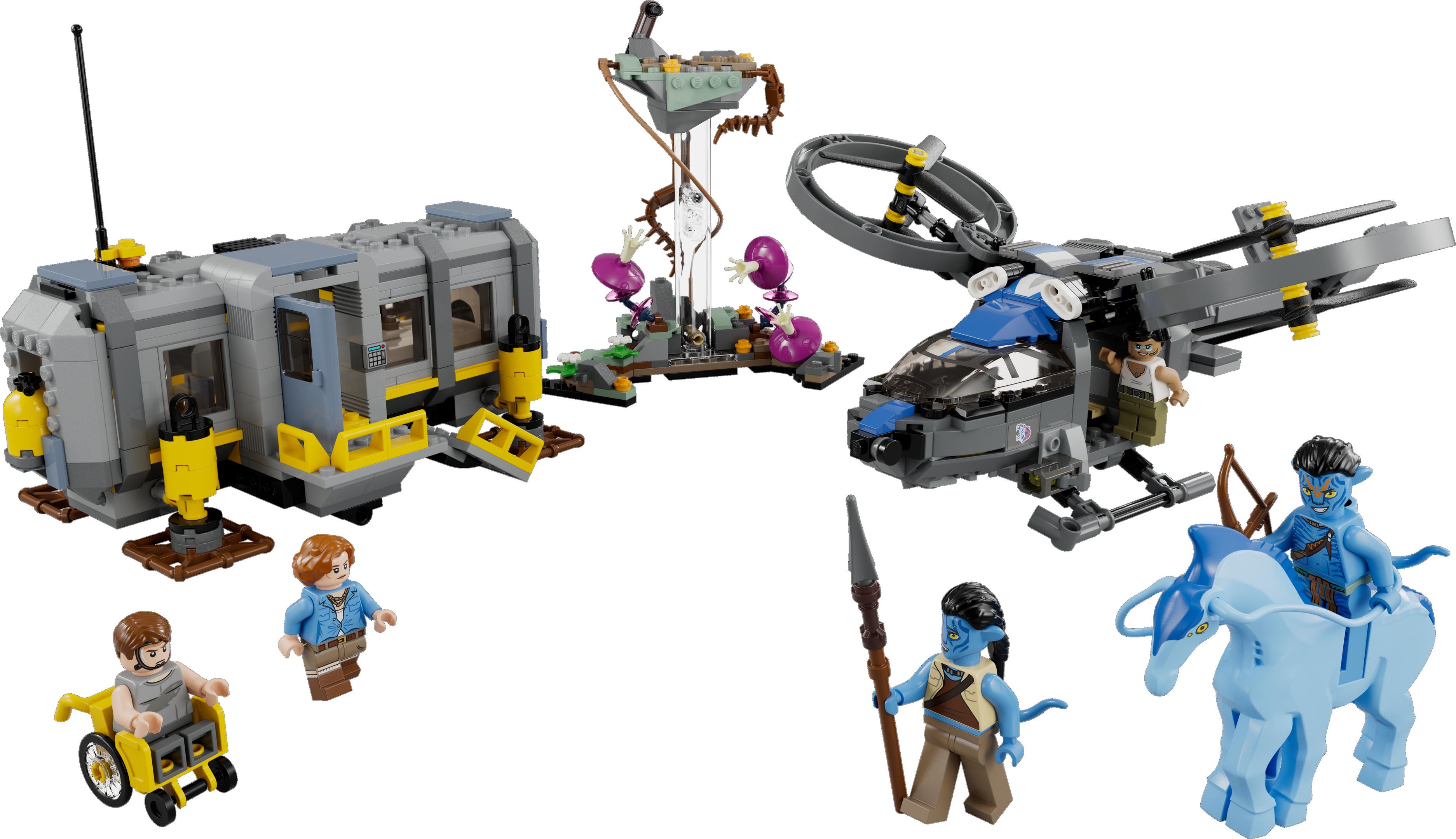 Lego Floating Mountains: Site 26 & RDA Samson