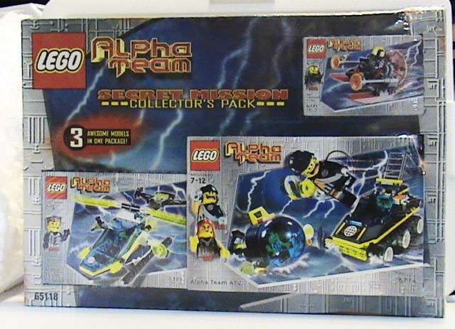 Lego Alpha Team Secret Mission Collector's Pack