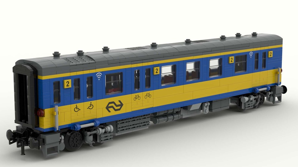 Lego NS 2 class Carriage with disabled and bicycle entrance