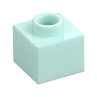 Lego Plate 1 x 1 x 2/3 with Open Stud / Light Aqua