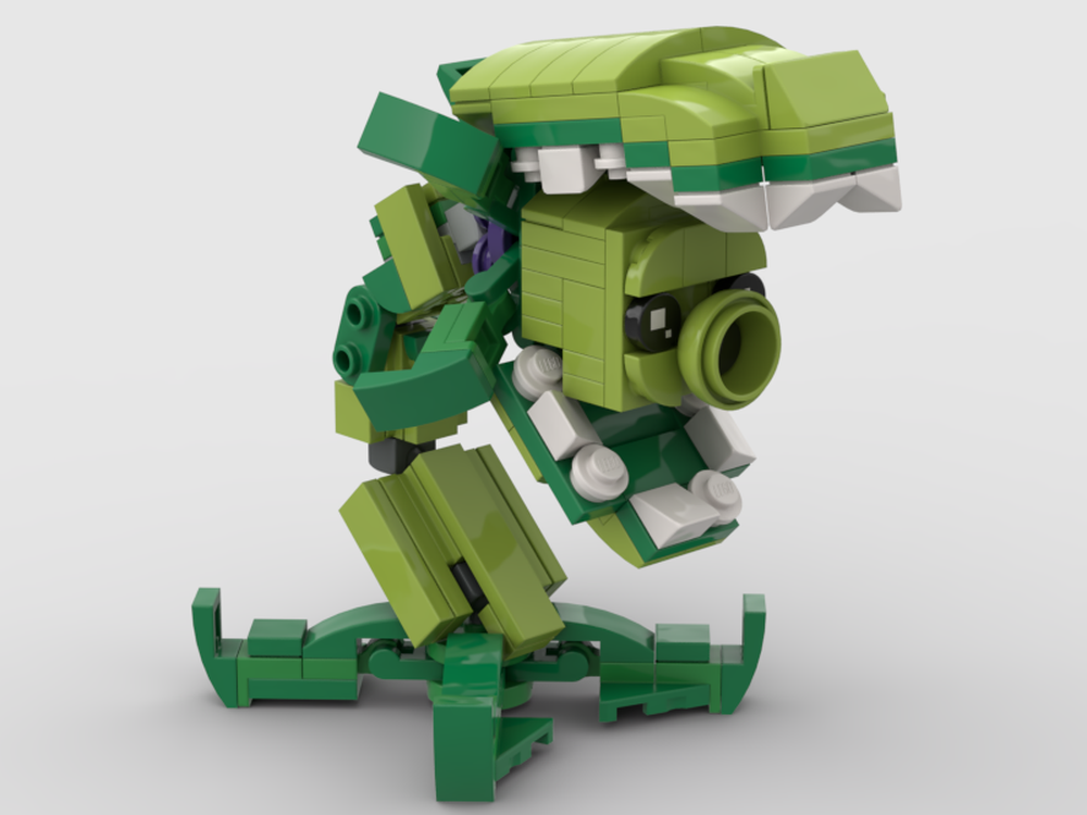Lego PVZ 2 Snap pea