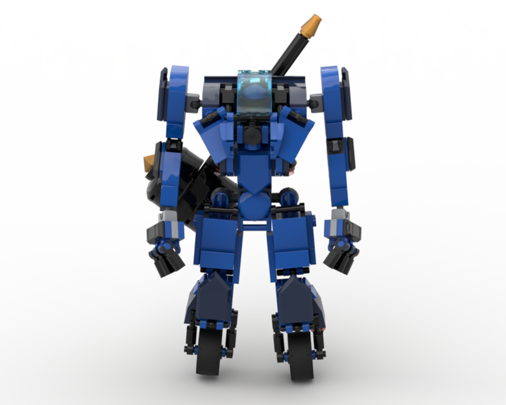Lego Blue Wheelie Mech