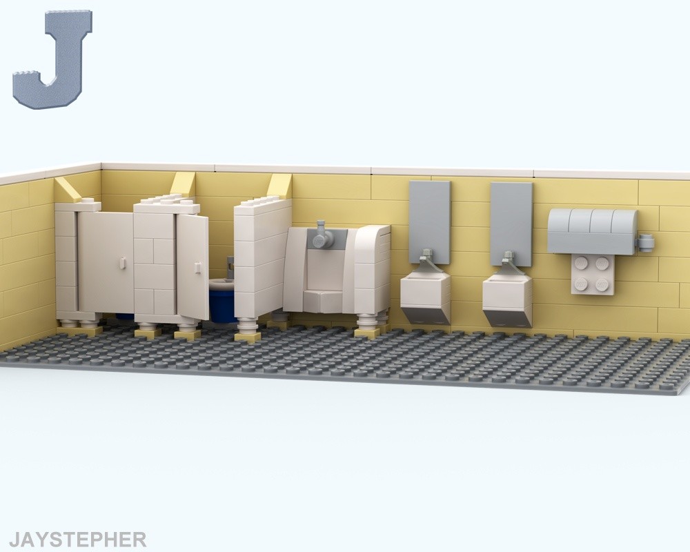 Lego Public Restroom