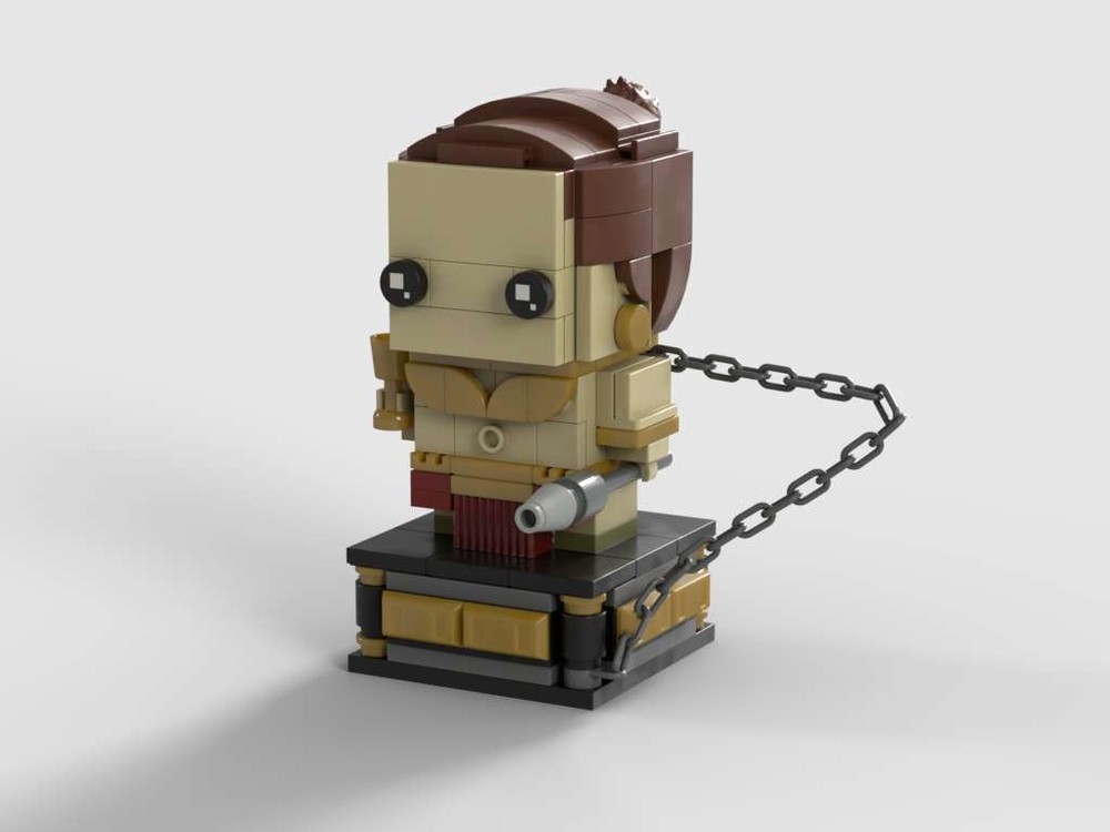 Lego slave leia brickheadz
