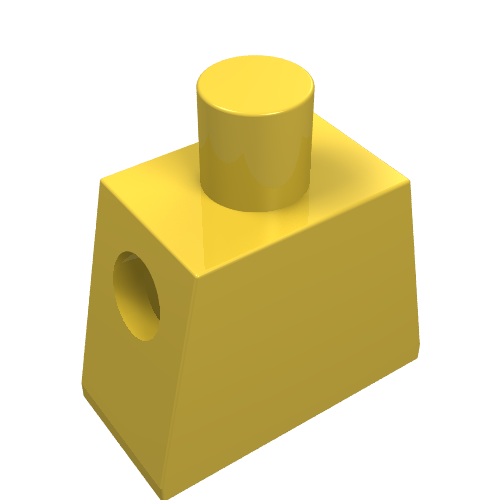 Lego Torso [Plain] / Yellow