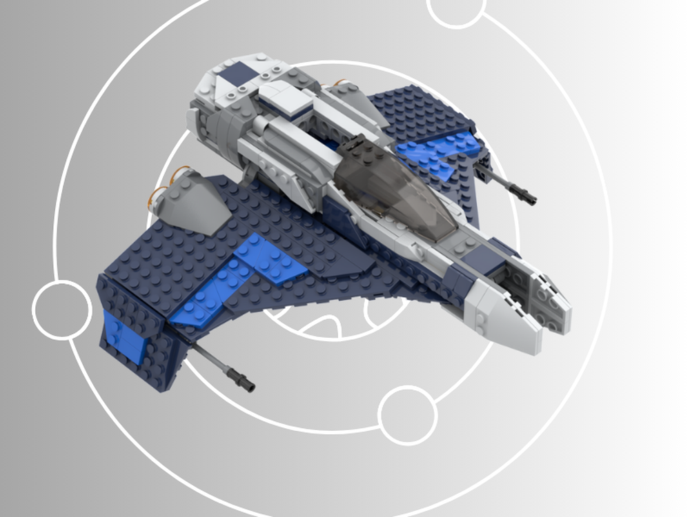 Lego 75316 Alternate - Bo-Katan E wing