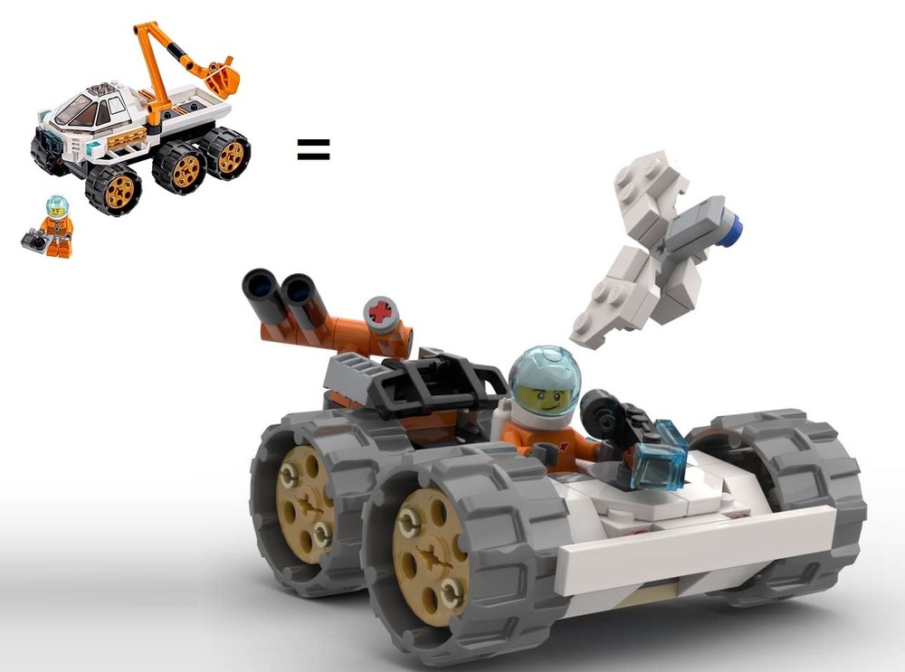 Lego New Rover 60225 B-model