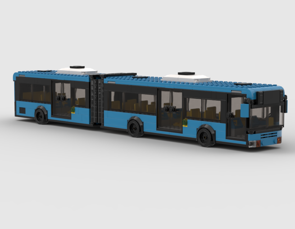 Lego Articulating Transit Bus