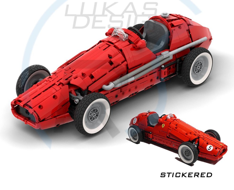 Lego F1 500 1:8 Scale