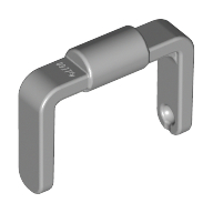 Lego Bucket 1 x 1 x 1 Handle / Light Bluish Gray