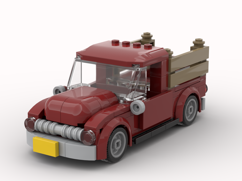 Lego 10290 Classic Pickup - Minifigure Scale