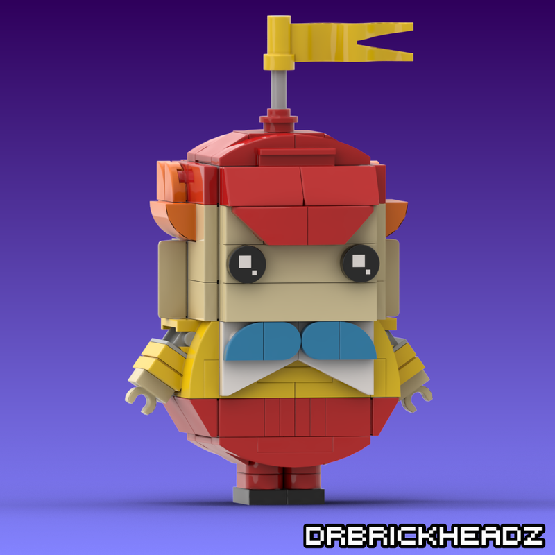 Lego Tweedle Dum / Tweedle Dee (Alice in Wonderland) Brickheadz