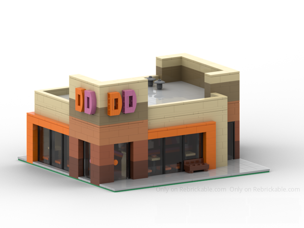 Lego Modern Donut Shop
