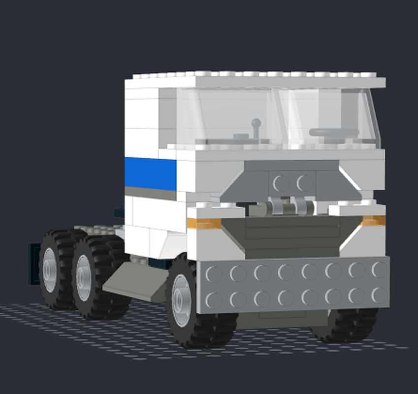 Lego 1983 Ford CL9000 (FSC Trucking) (yt)