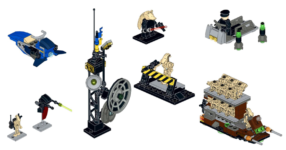 Lego Darth Binks SW Collection