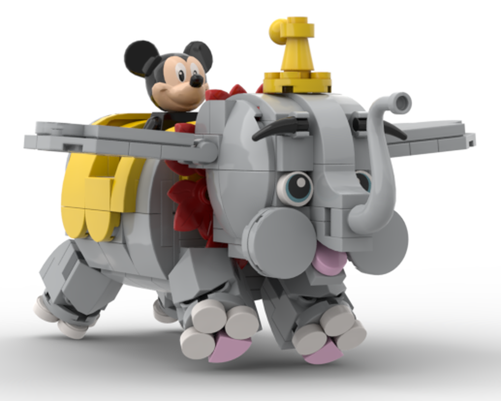 Lego Dumbo The Flying Elephant Ride Vehicle