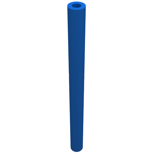 Lego Hose Rigid 3mm D. 5L / 4.0cm / Blue