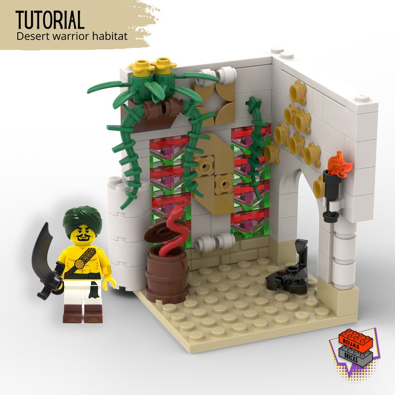 Lego Desert Warrior Habitat