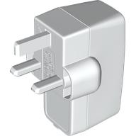 Lego Electric Adapter / Transformer, USB, Type G (UK) / White