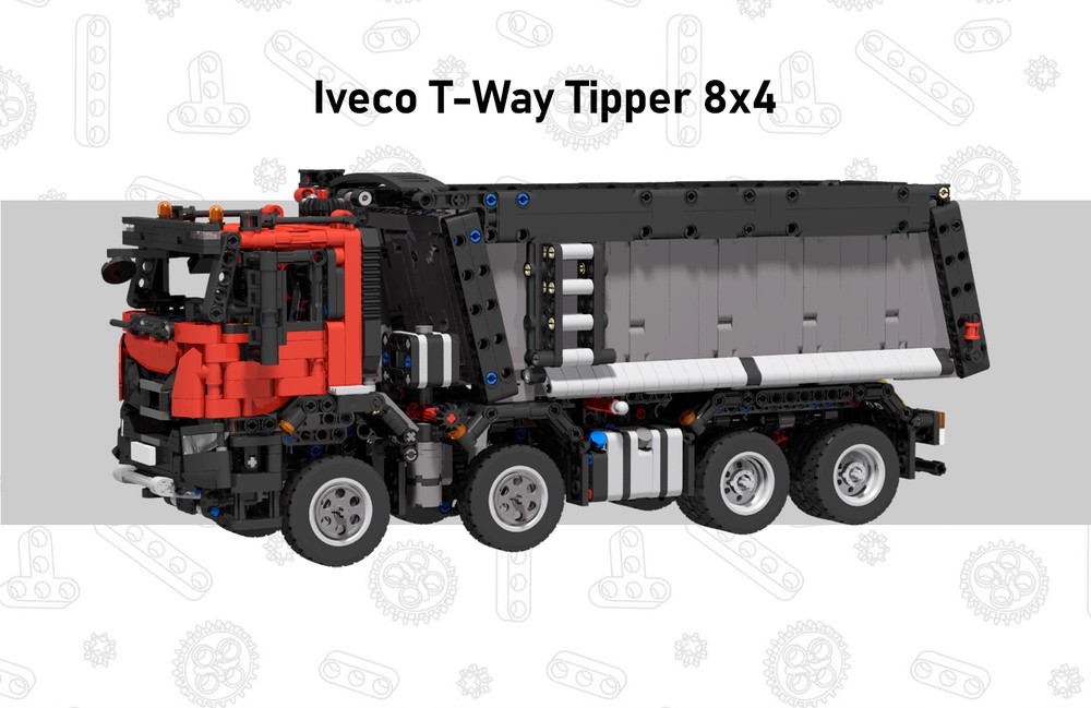 Lego Iveco T-Way Tipper 8x4