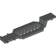 Lego Vehicle Base, Trailer 8 x 30 x 3 1/3 / Dark Gray