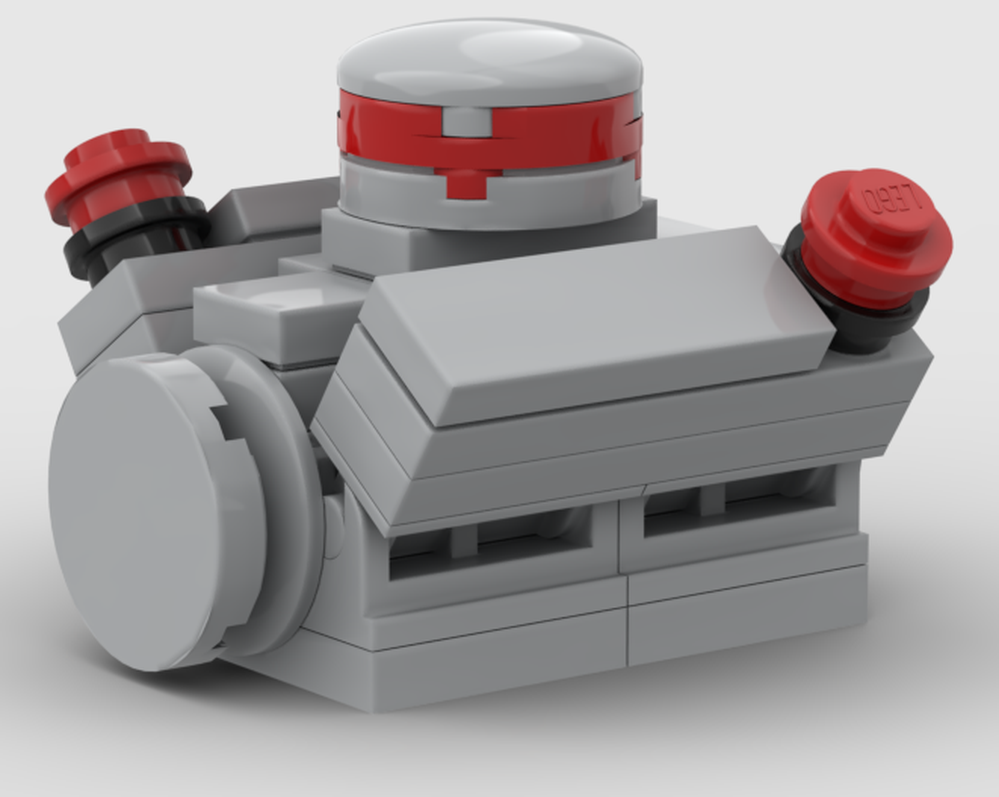 Lego 5.0 L 308 Cubic Inch "Red Motor" V8 (Holden Torana)
