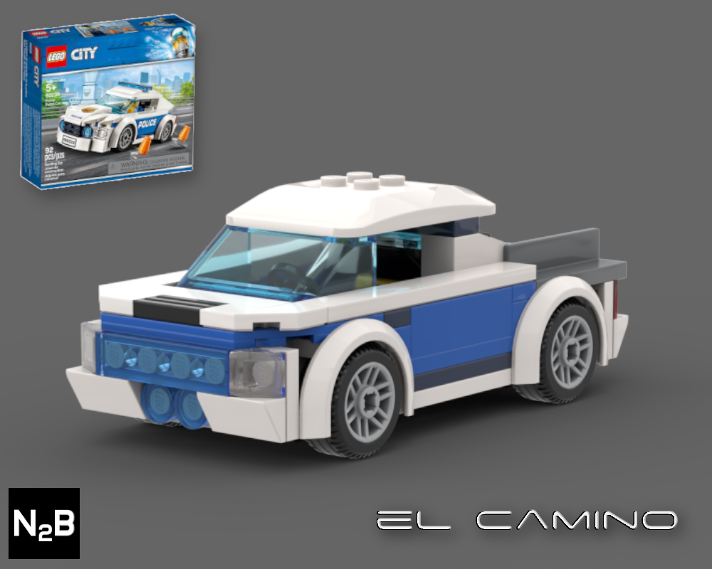Lego El Camino - Alternative build 4 Lego 60239