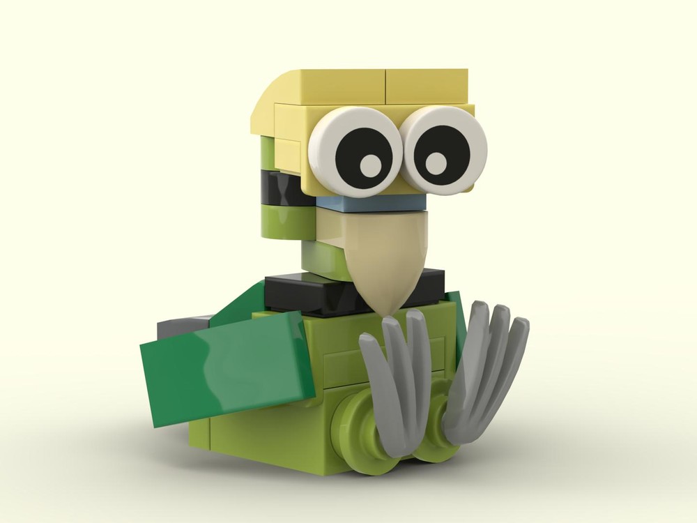 Lego Funny Birds: Green Budgie