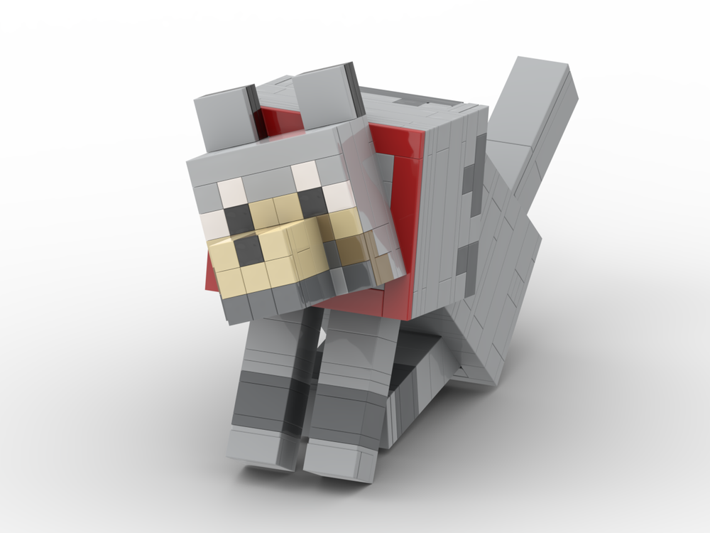 Lego Minecraft Wolf