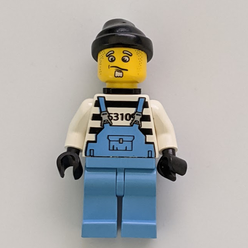 Lego Brickster Henchman with Neck Bracket