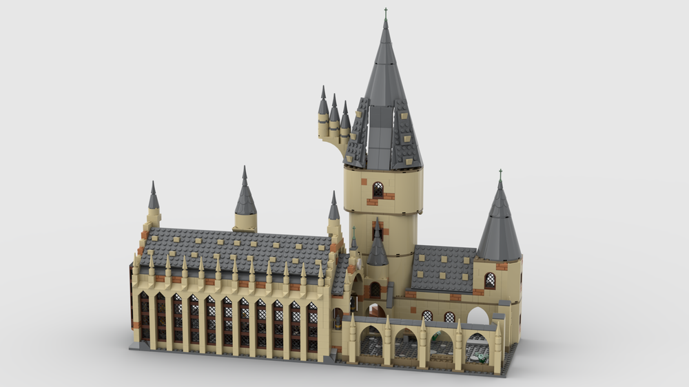 Lego Great Hall Expansion (Version 2)