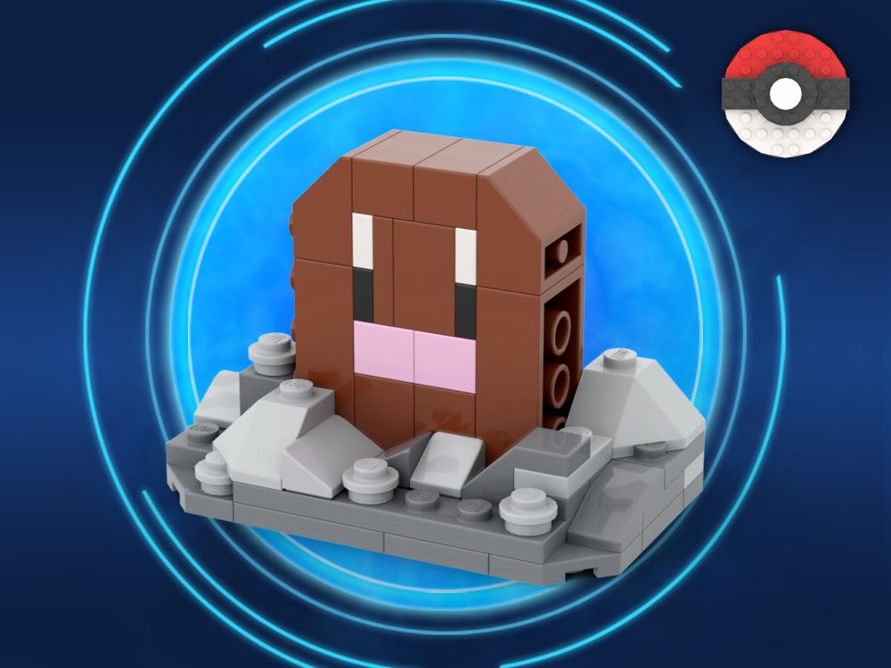 Lego Diglett - Pokemon