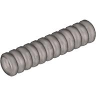 Lego Hose, Ribbed 7mm D. 4L / 3.2cm / Pearl Light Gray