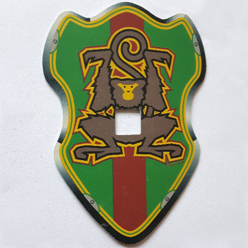 Lego Large Figure Shield with Knights Kingdom Rascus Print