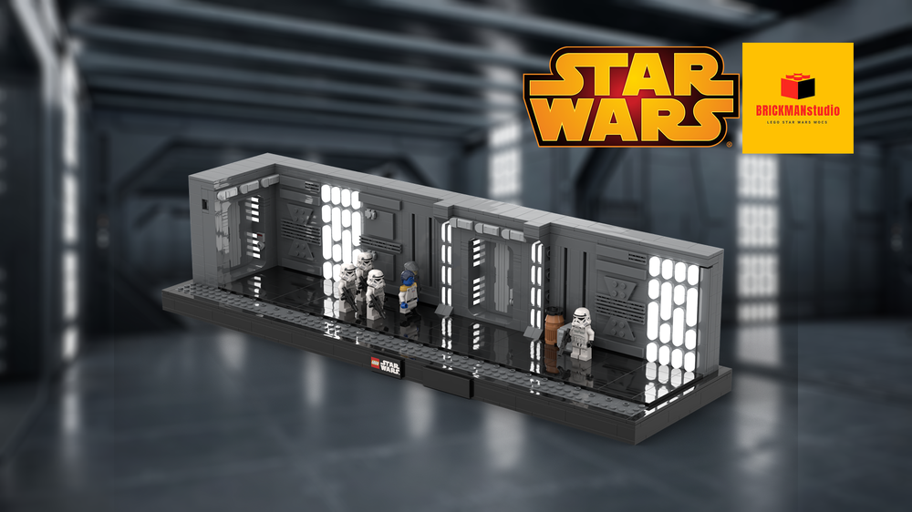 Lego SW Imperial Destroyer / Venator Class Destroyer Hallway MOC Smaller version
