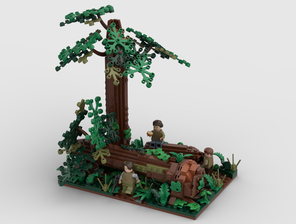 Lego Leïa meets Wicket