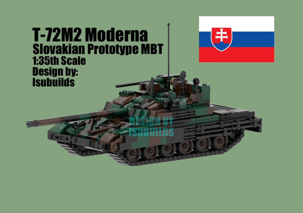 Lego T-72M2 Moderna