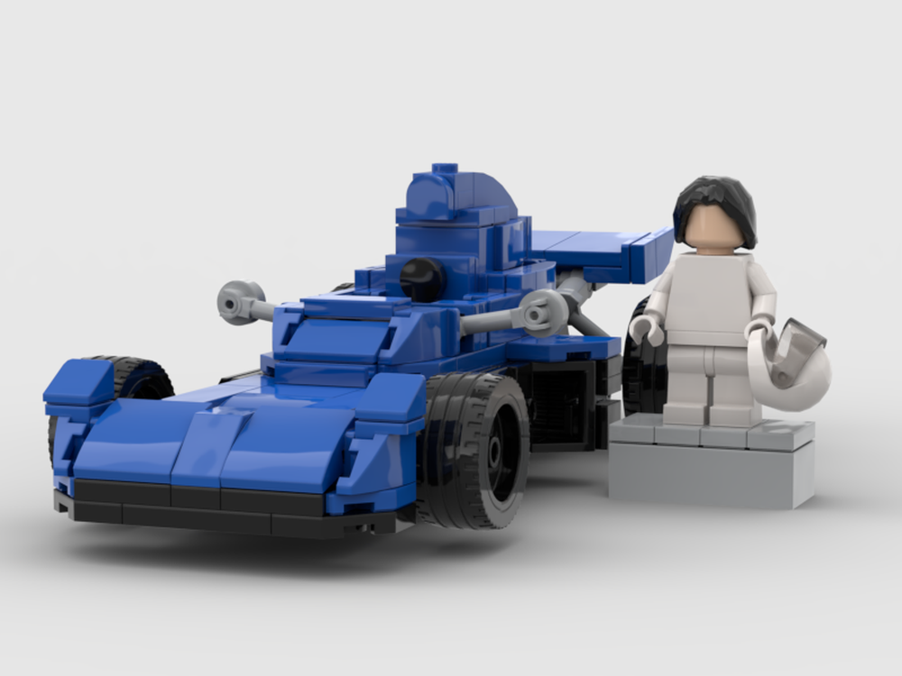 Lego 1973 Elf Team Tyrrell 006 & Jackie Stewart