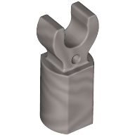 Lego Bar Holder with Clip / Flat Silver