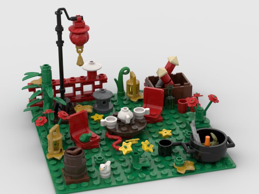 Lego Chinatown Picnic