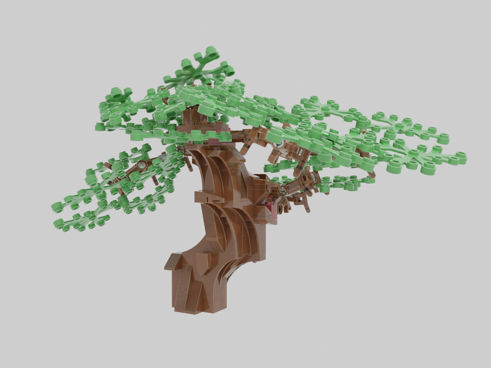 Lego Bonsai Style Tree
