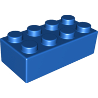 Lego Brick Soft 2 x 4 / Blue